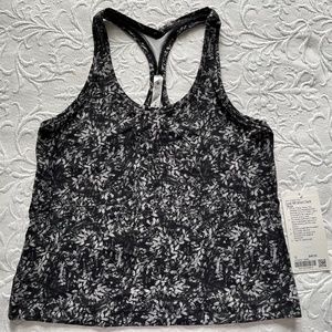 Lululemon Cool Racerback Short Tank *Nulu in Blossom Overlay Starlight Multi